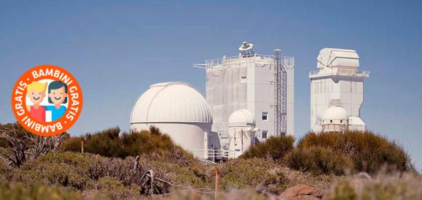 Visita guidata di giorno all’Osservatorio del Teide