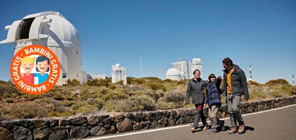 Visita guidata di giorno all’Osservatorio del Teide