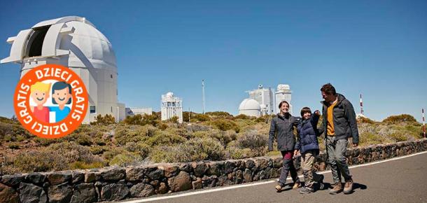 Dzienna wizyta z przewodnikiem po Obserwatorium na Teide