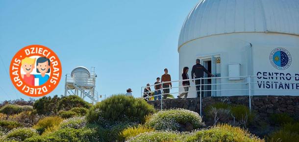 Dzienna wizyta z przewodnikiem po Obserwatorium na Teide