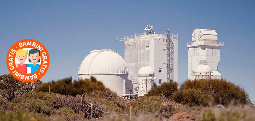 Visita guidata di giorno all’Osservatorio del Teide