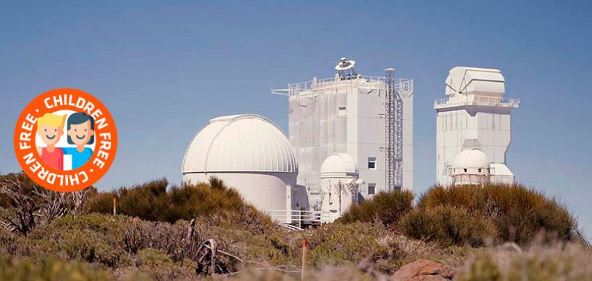 Guided daytime visit to the Teide observatory