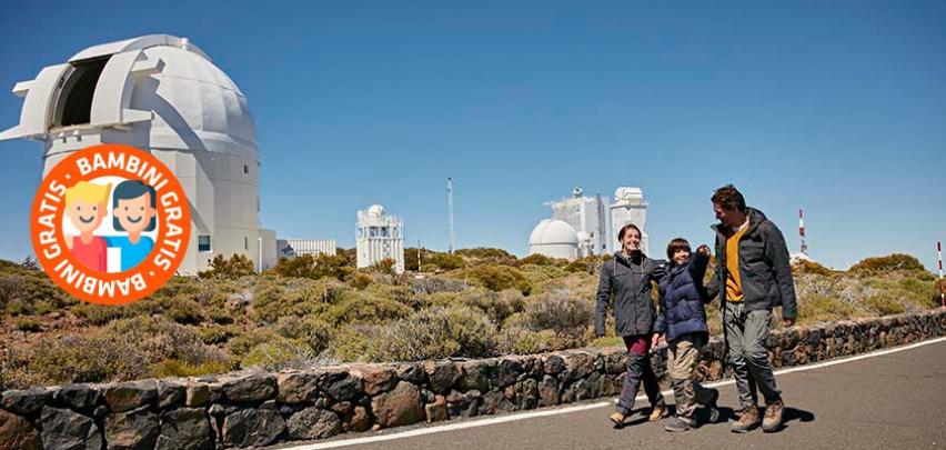 Visita guidata di giorno all’Osservatorio del Teide