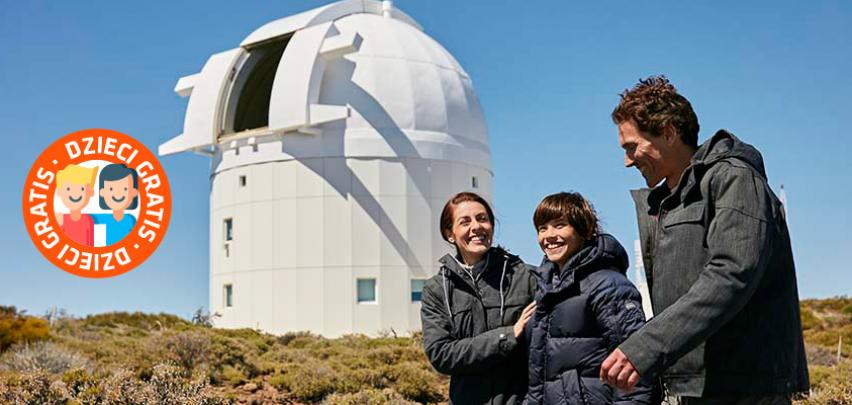 Dzienna wizyta z przewodnikiem po Obserwatorium na Teide