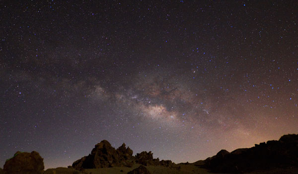 Night sky in Tenerife