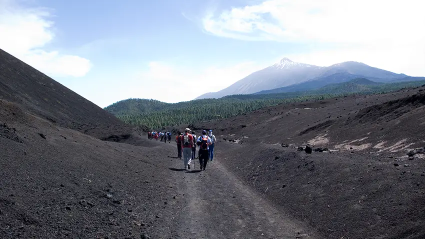 Arenas Negras in the Teide National Park