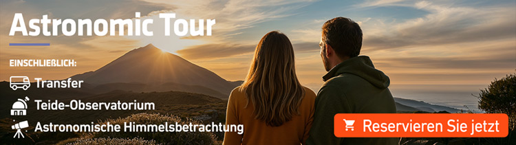 Ausflug auf den Teide mit Besuch des Observatoriums und Sternenbeobachtung