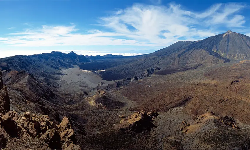 Aufnahme von Las Cañadas del Teide