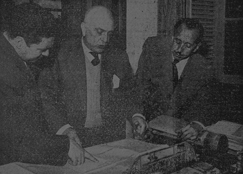 Don Andr&eacute;s de Arroyo was the driving force behind the Teide cable car project