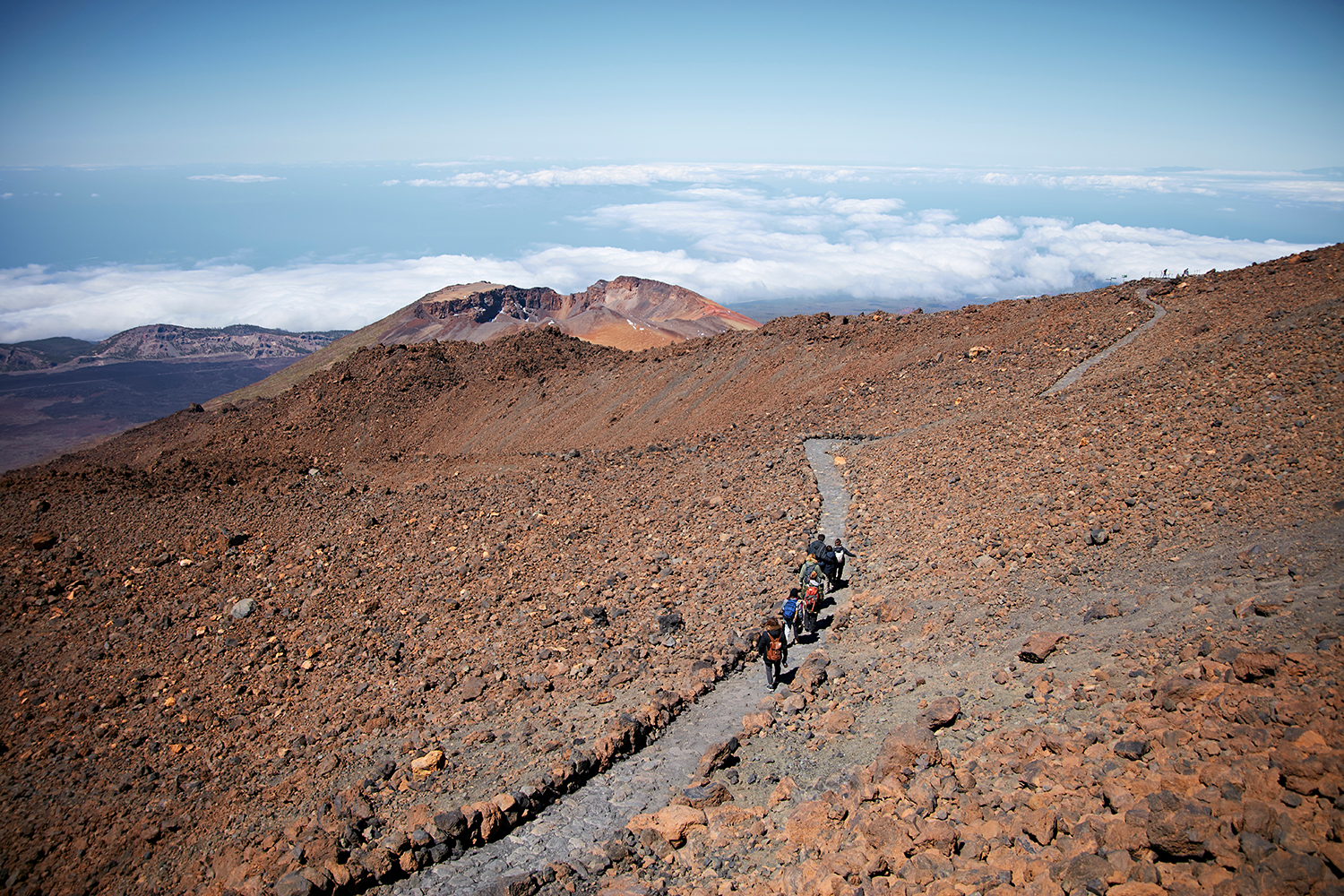Den Teide-Gipfel besteigen: Pico Viejo