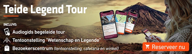 Tentoonstelling en rondleiding met audiogids Teide Legend