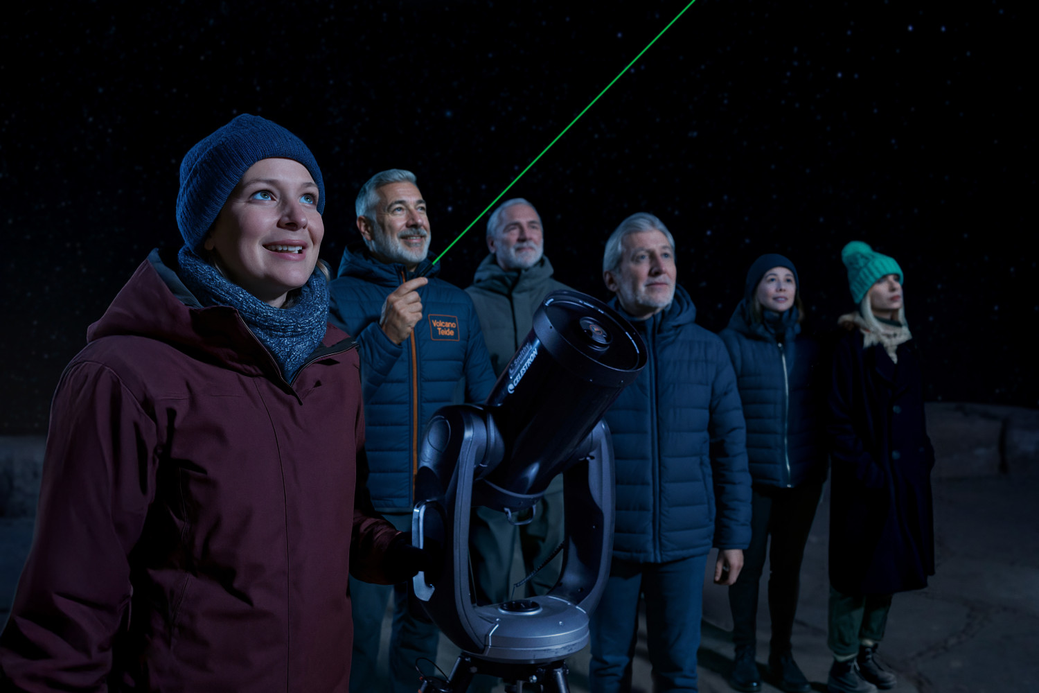 Visit Mount Teide and conduct an astronomical observation