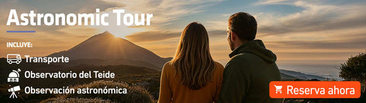 Excursi&oacute;n al Teide con visita al Observatorio y observaci&oacute;n de estrellas