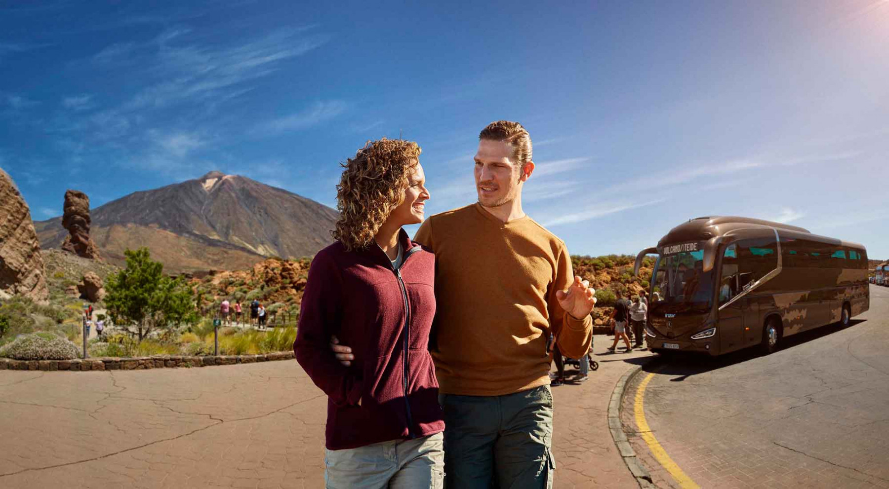 Llegar al Teide en excursion