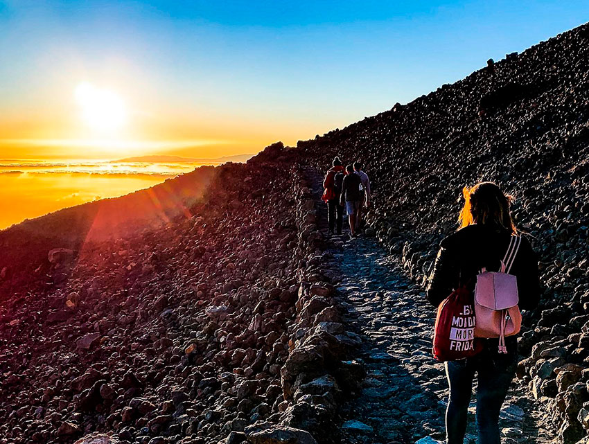 Szlaki do zwiedzania Teide