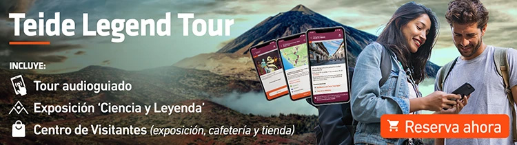 Exhibition and audio-guided visit of the National Park with Teide Legend